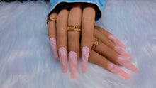 Load image into Gallery viewer, Blush Pink Marble Nailz
