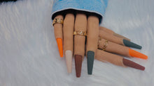 Load image into Gallery viewer, Fall Matte Nail Set
