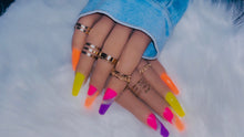 Load image into Gallery viewer, Neon Press on Nails 2|NailzFirst
