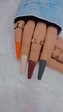 Load and play video in Gallery viewer, Fall Matte Nail Set
