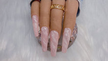 Load and play video in Gallery viewer, Blush Pink Marble Nailz
