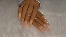 Load image into Gallery viewer, Nude Bling Press on Nails|NailzFirst
