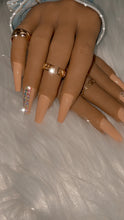 Load image into Gallery viewer, Nude Bling Press on Nails|NailzFirst
