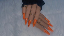 Load image into Gallery viewer, Fall Orange Press on Nails|NailzFirst

