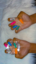 Load image into Gallery viewer, Neon Cheetah Print Press on Nails|NailzFirst
