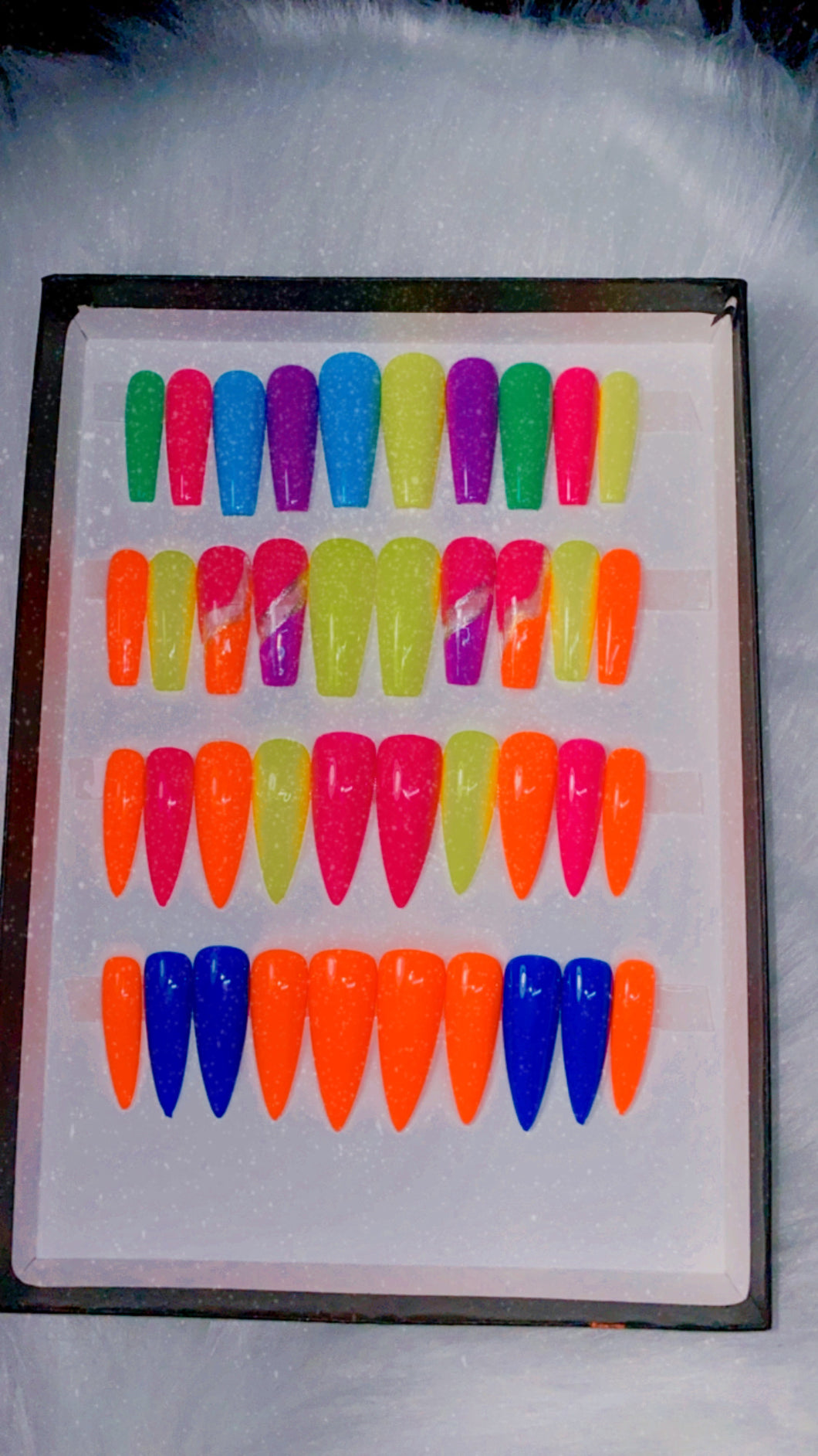 Neon Press on Nail Bundle|NailzFirst