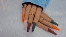Load image into Gallery viewer, Fall Matte Nail Set

