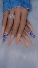 Load image into Gallery viewer, Nude Butterfly Bling Press on Nails|NailzFirst

