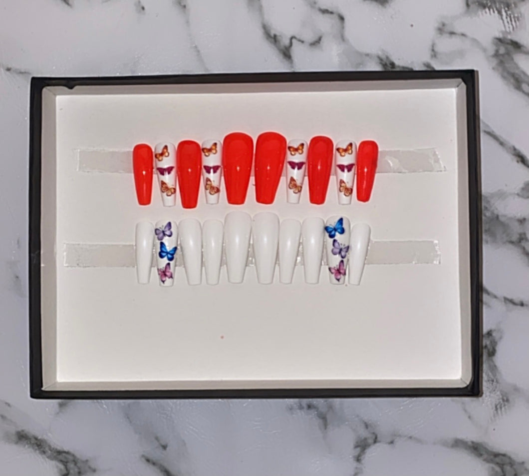 Butterfly Press on Nail Bundle Set|NailzFirst