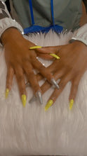 Load image into Gallery viewer, Neon Chrome Press on Nails|NailzFirst
